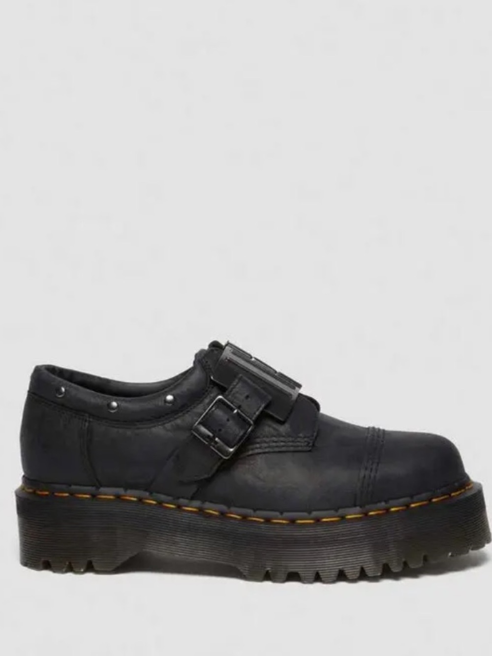 Dr. Martens 8053 Quad Hinge Buckle Distressed Leather Mens size 10 NEW!!! RARE!